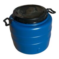 Butoi plastic, 30 L (litri) cu manere mobile
