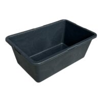 Cuva mortar 80L din plastic, neagra