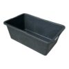 Cuva mortar 80L din plastic, neagra