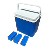 Lada Frigorifica, portabila 30 L (litri) + 9 x 200g, Pastile Racire
