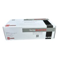 Manusi nitril nepudrate, negre M (set 100 bucati)