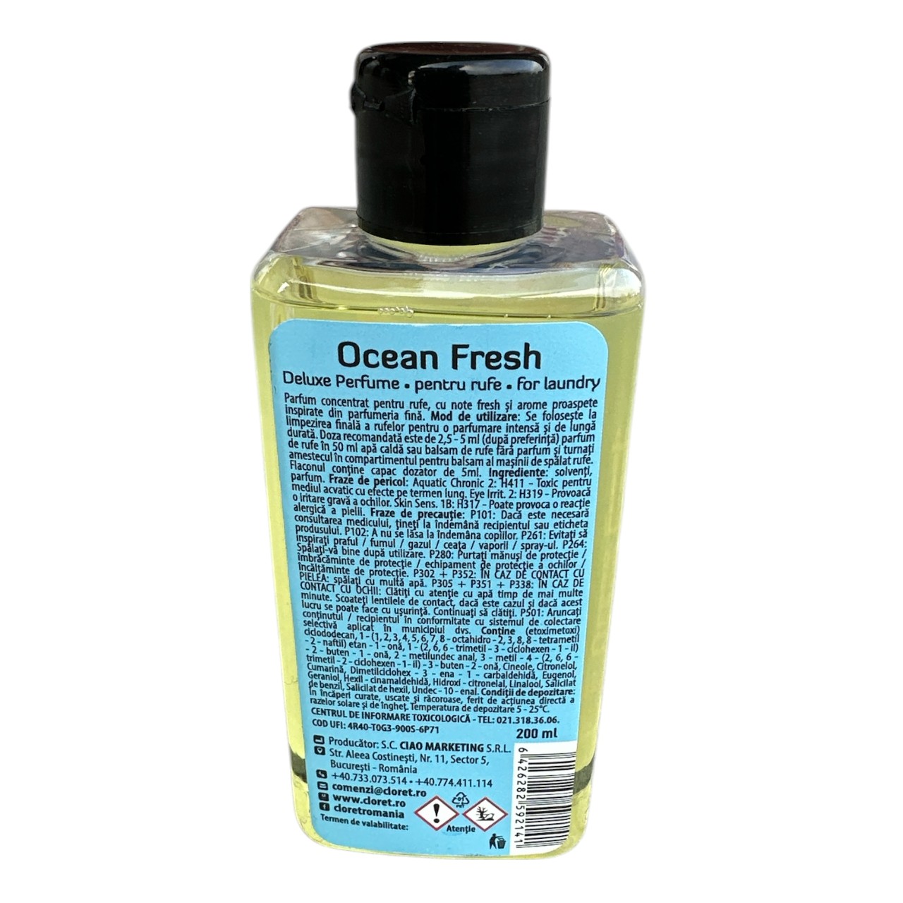 Royal Parfum pentru rufe Ocean Fresh 200 ml, concentrat - imagine 2