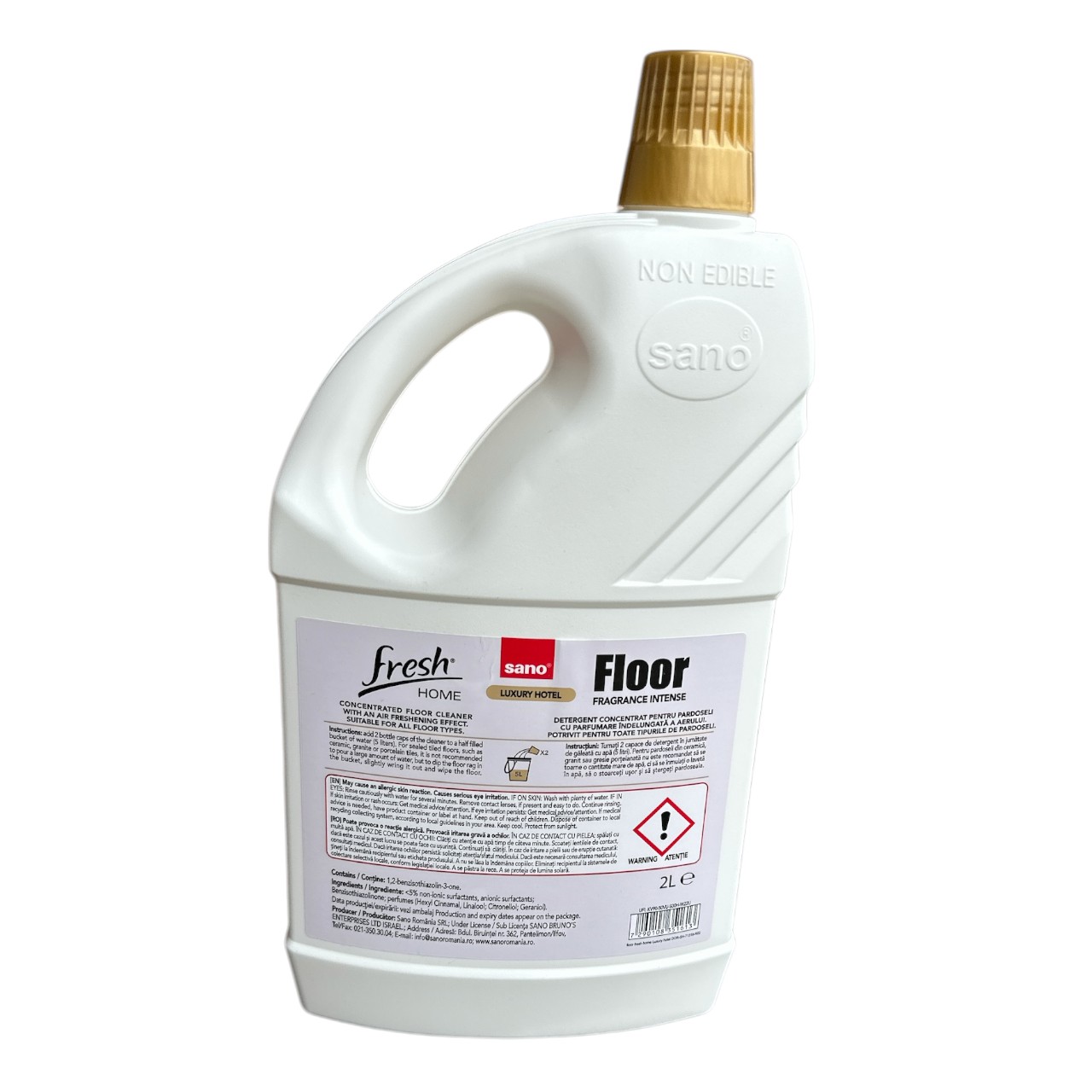 Sano Floor Fresh home Detergent pardoseli luxury hotel 2 L - imagine 2