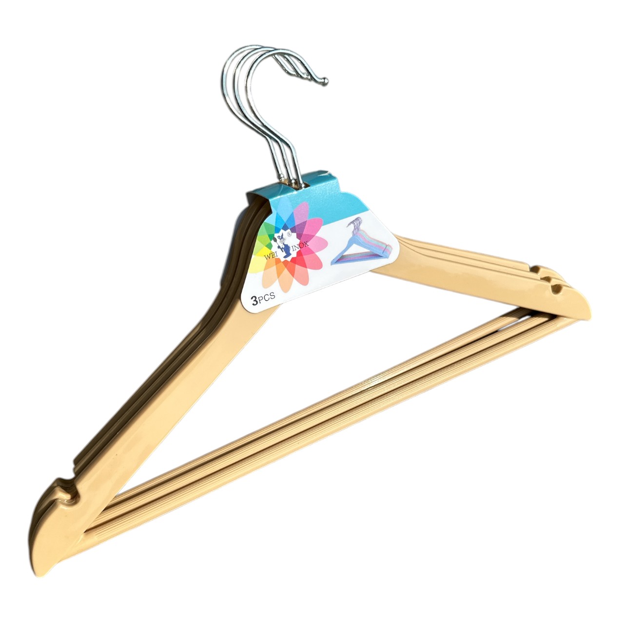 Umerase plastic pentru haine, set 3 bucati - imagine 4