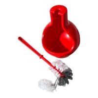 Perie dubla toaleta (WC) cu suport