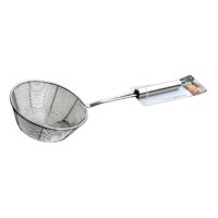 Strecuratoare inox cu coada lunga, 15.4 cm