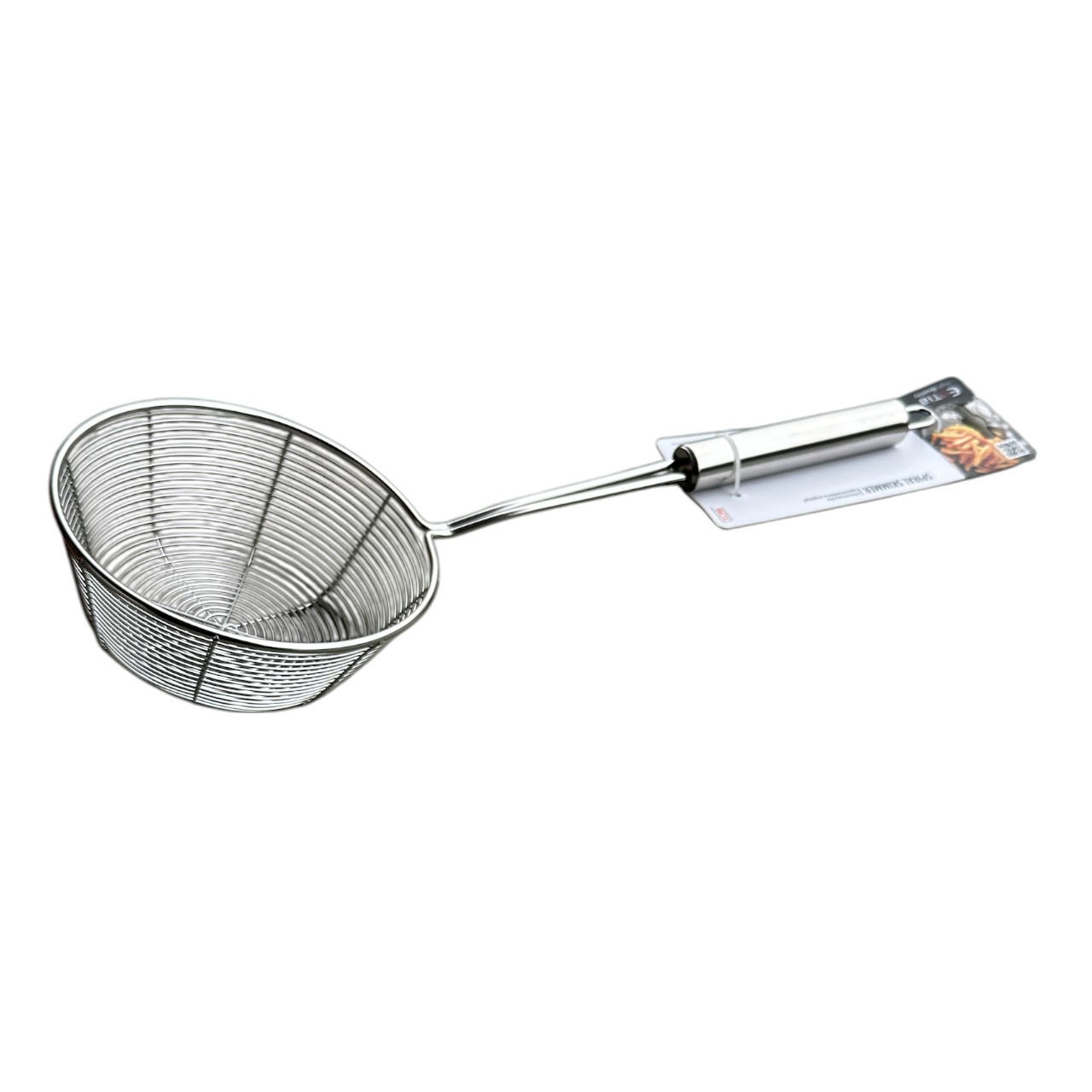 Strecuratoare inox cu coada lunga, 15.4 cm - imagine 2