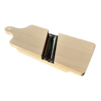 Taietor de varza manual din lemn cu 2 cutite