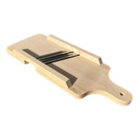 Taietor de varza manual din lemn cu 2 cutite