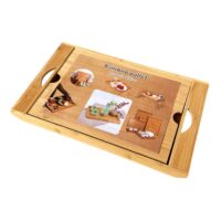 Tocator din lemn de bambus pentru paine 36x22 cm