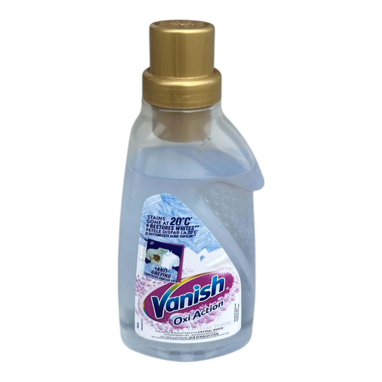 Vanish White gel concentrat fara clor pentru haine albe 750 ml