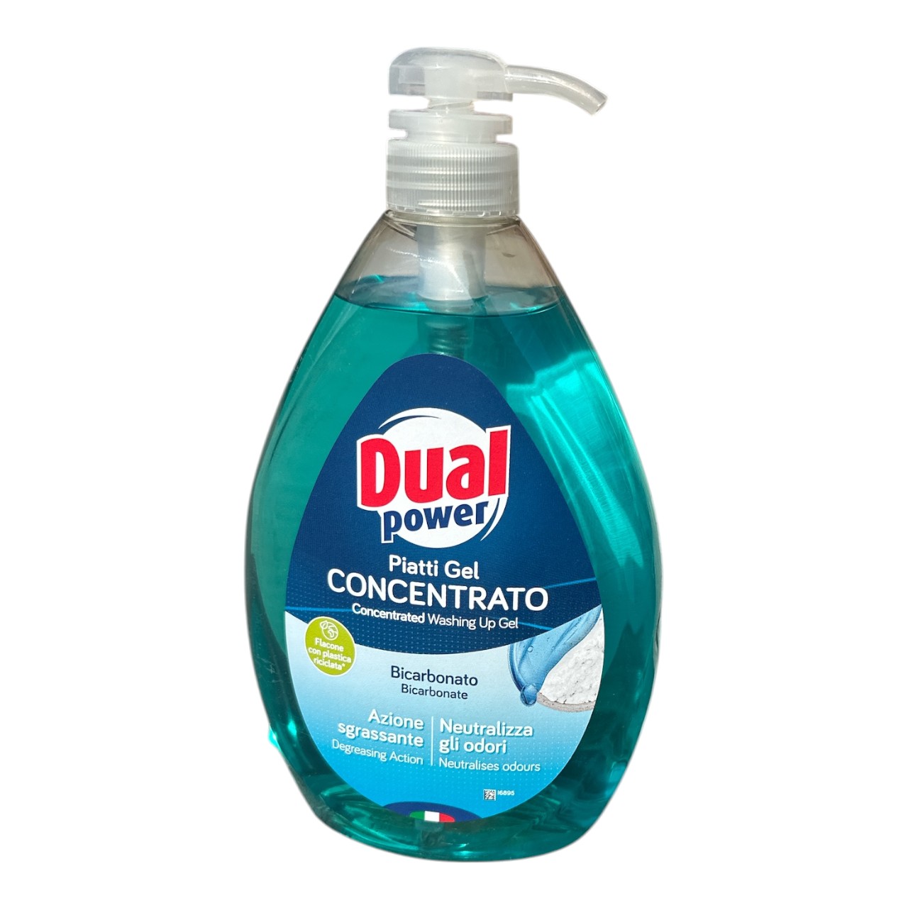 Dual Detergent vase cu bicarbonat si salvie, 1 litru