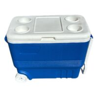 Lada frigorifica cu roti, 45 L, albastra