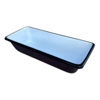 Tava Cozonac (Paine) Emailata, 10.5 x 30 cm