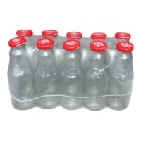 Sticle 330 ml pentru suc de rosii / bulion cu capac, set 10 bucati