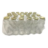 Sticle 330 ml pentru suc de rosii / bulion cu capac, set 24 bucati