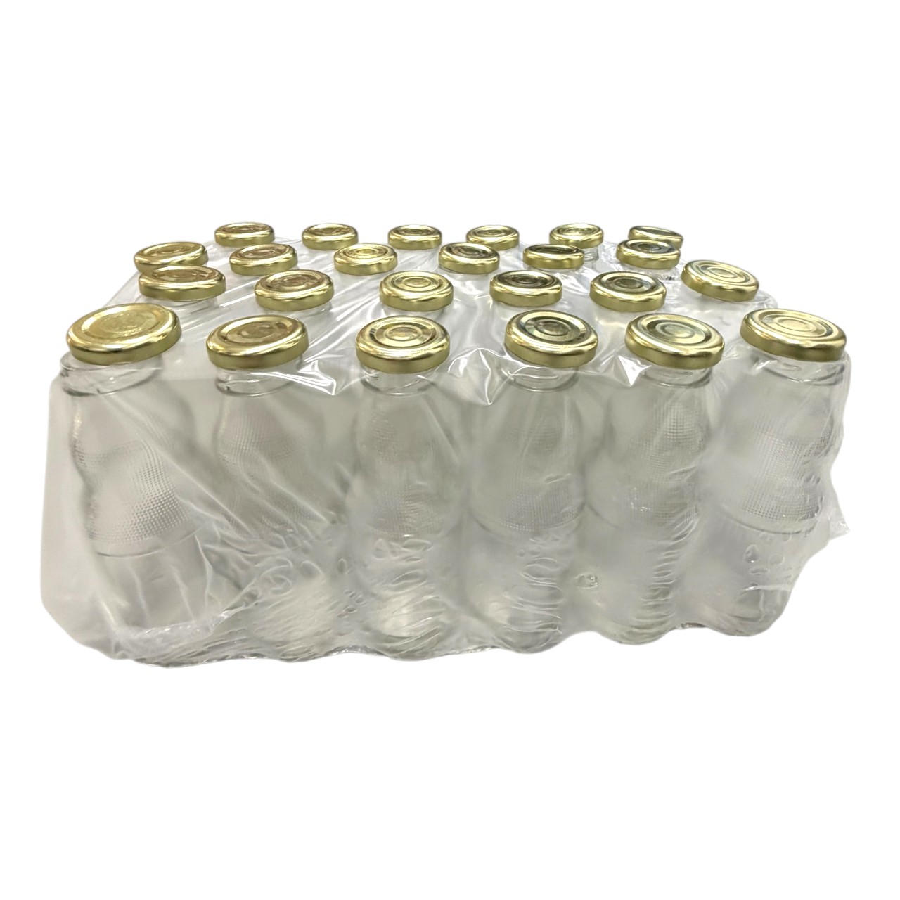 Sticle 330 ml pentru suc de rosii / bulion cu capac, set 24 bucati - imagine 2