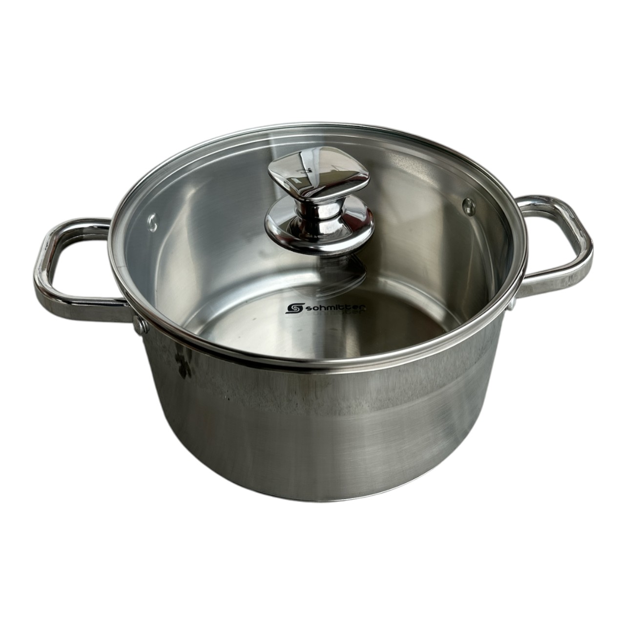 Cratita inox cu capac, 4 L (22 cm) Schmitter