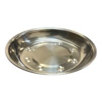 Farfurie inox camping, 20 cm