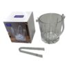 Frapiera gheata din sticla cu cleste, 800 ml