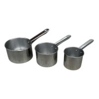 Set Ibrice din inox, gradate, 500, 700, 1000 ml