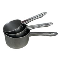 Set Ibrice din inox, gradate, 500, 700, 1000 ml