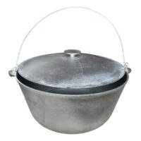 Ceaun aluminiu cu capac si toarta, 8 litri