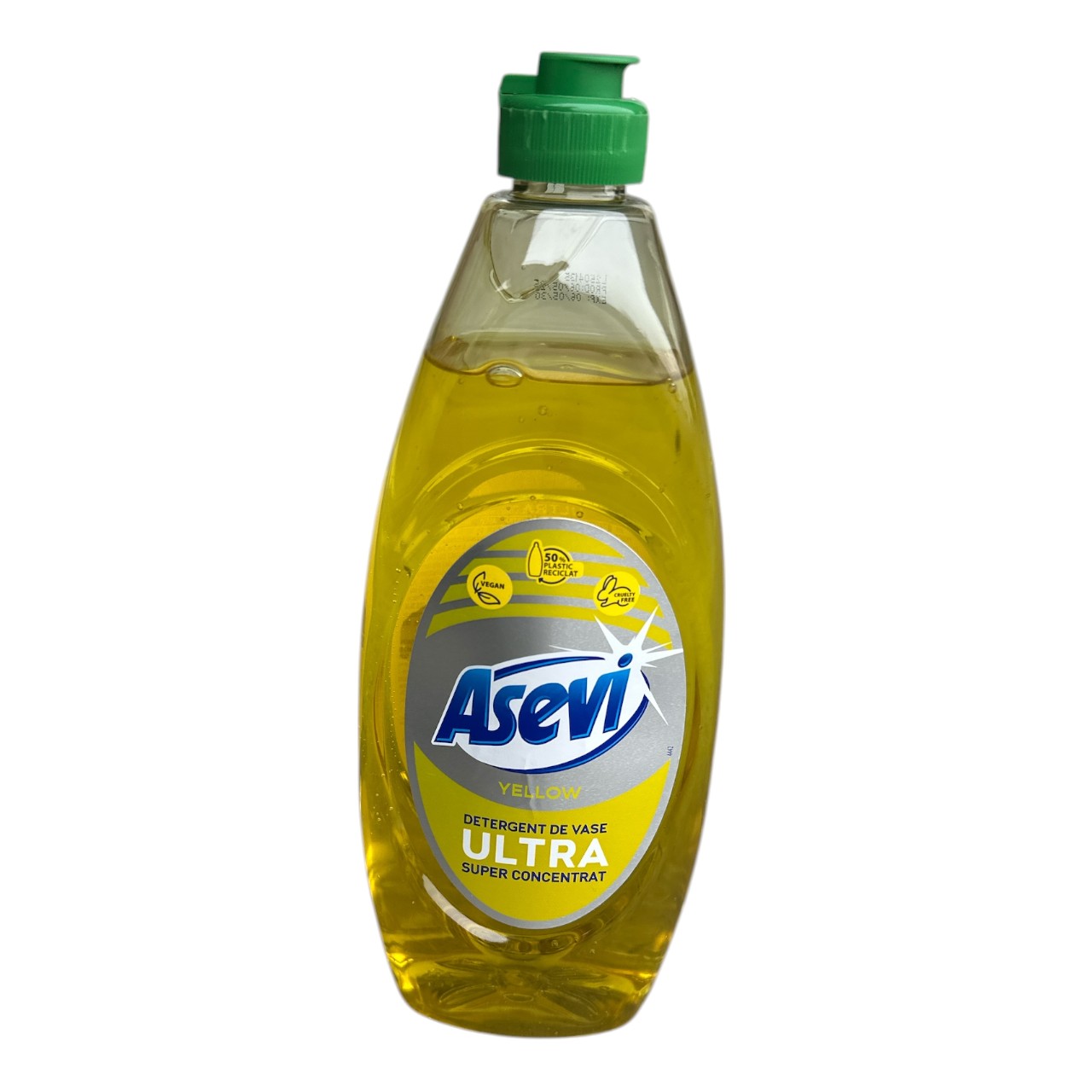 Asevi Ultra Detergent de vase concentrat 650 ml, yellow