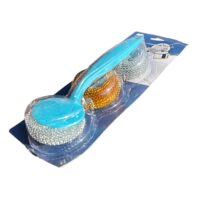 Burete vase din plastic coada si 2 rezerve, 20 cm