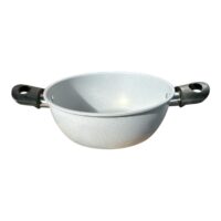 Cratita aluminiu, marmorata 2 litri (20 cm)