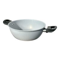 Cratita din aluminiu marmorat, 2.5 litri cu manere