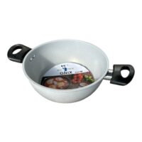 Cratita din aluminiu marmorat, 2.5 litri cu manere