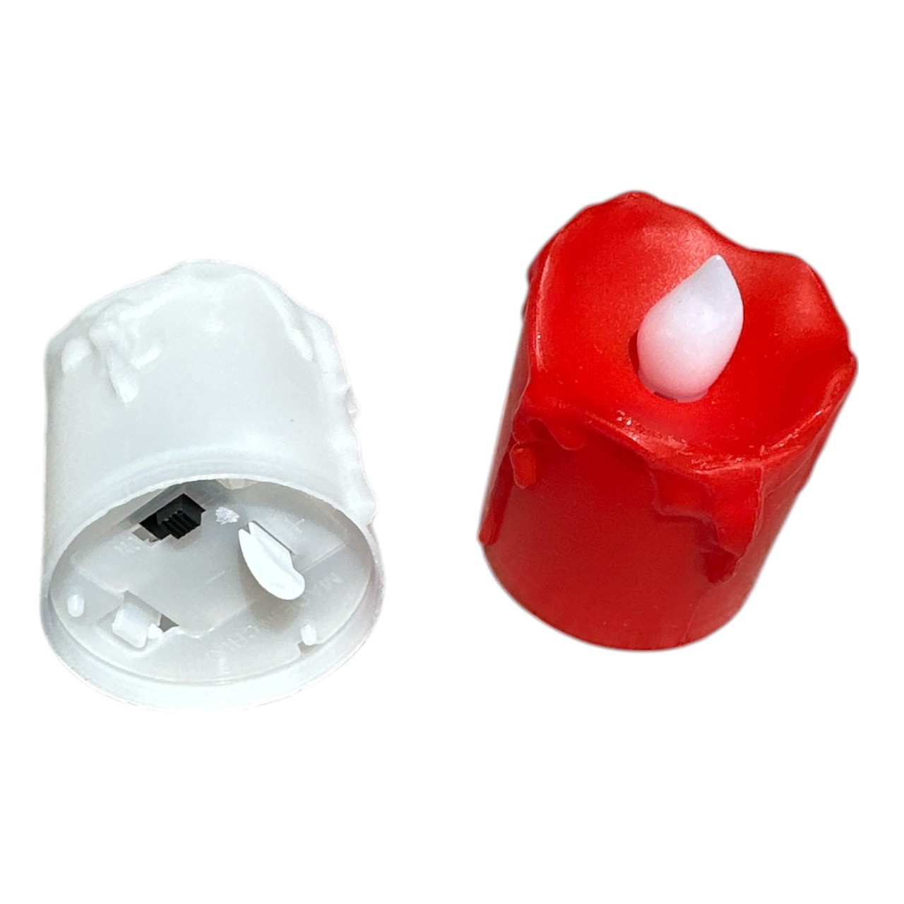 Lumanare pastila din PVC cu baterie - imagine 2