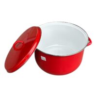 Oala Emailata cu Manere si Capac 10 L (30 cm)