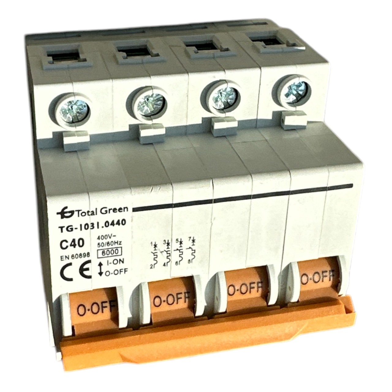 Siguranta Tetrapolara Automata 40A, 400V 4P Total Green