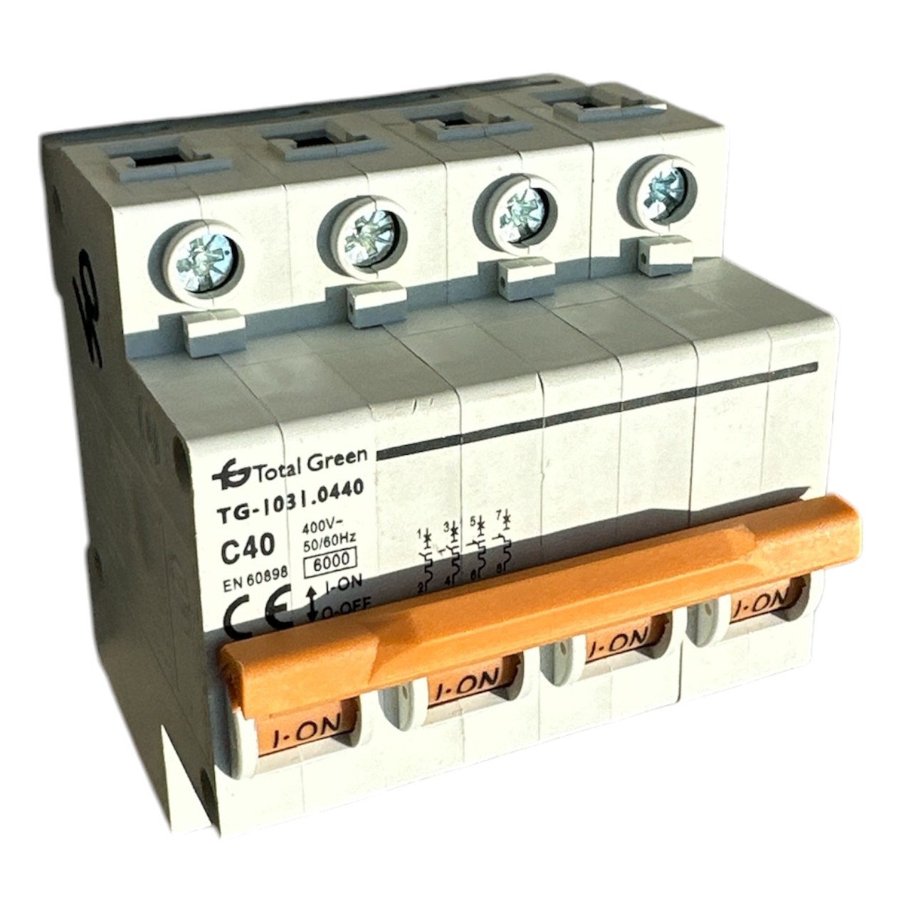Siguranta Tetrapolara Automata 40A, 400V 4P Total Green - imagine 2