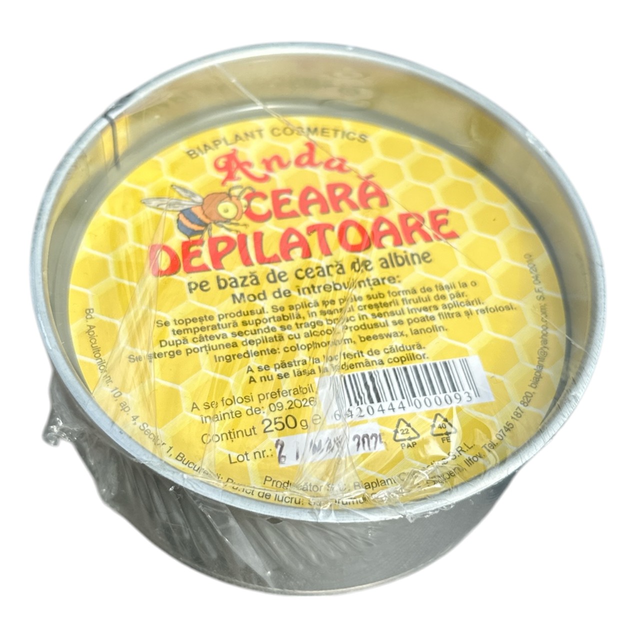 Anda Ceara depilatoare 250 grame