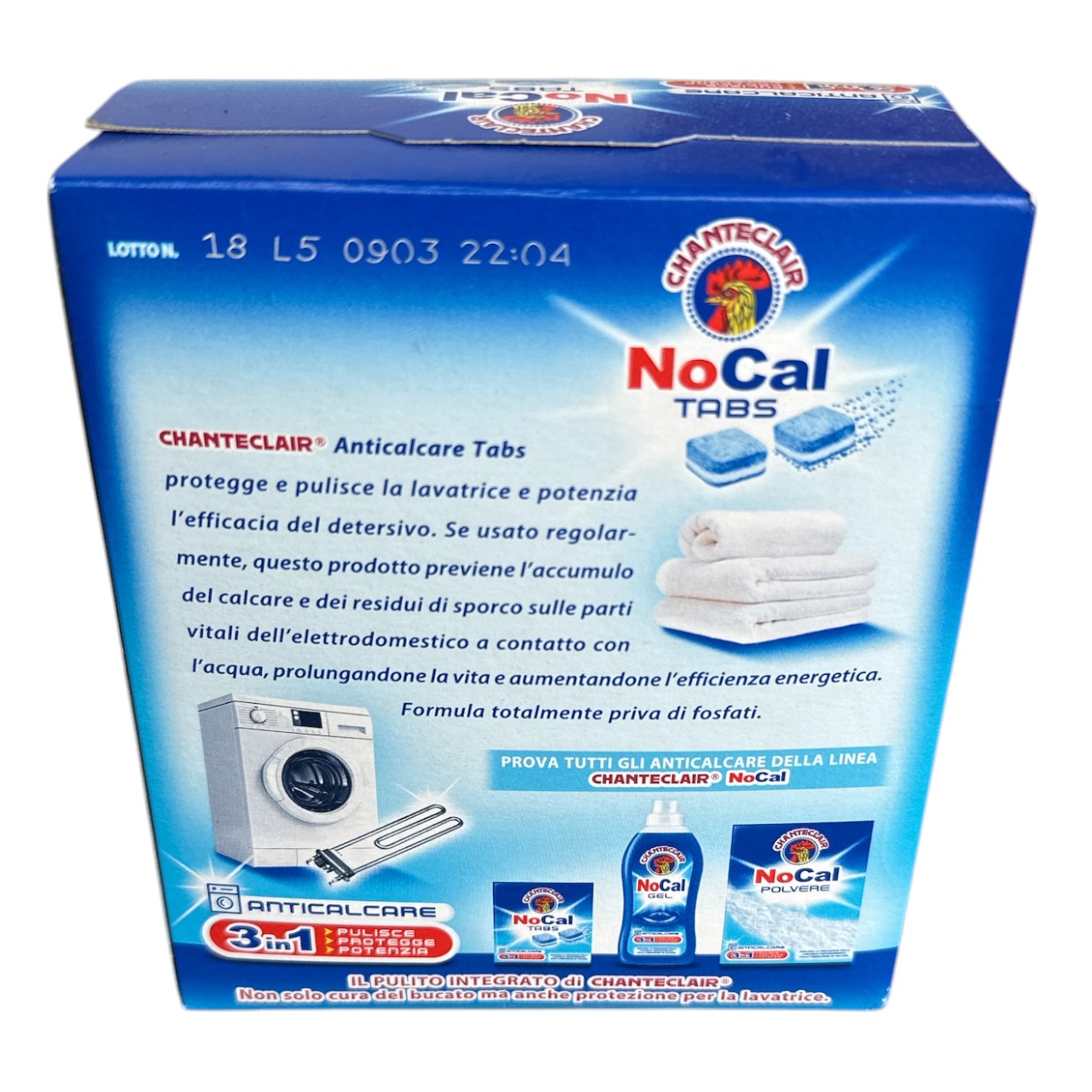 Chanteclair tablete anticalcar pentru masina de spalat 20 buc - imagine 2