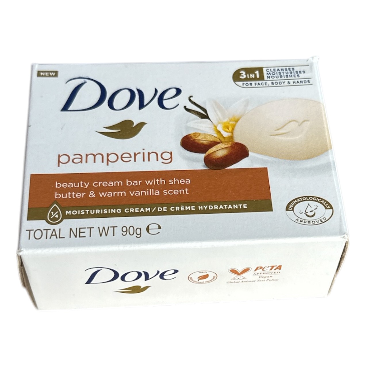 Dove Pampering sapun crema solid cu unt de shea si vanilie, 90 grame
