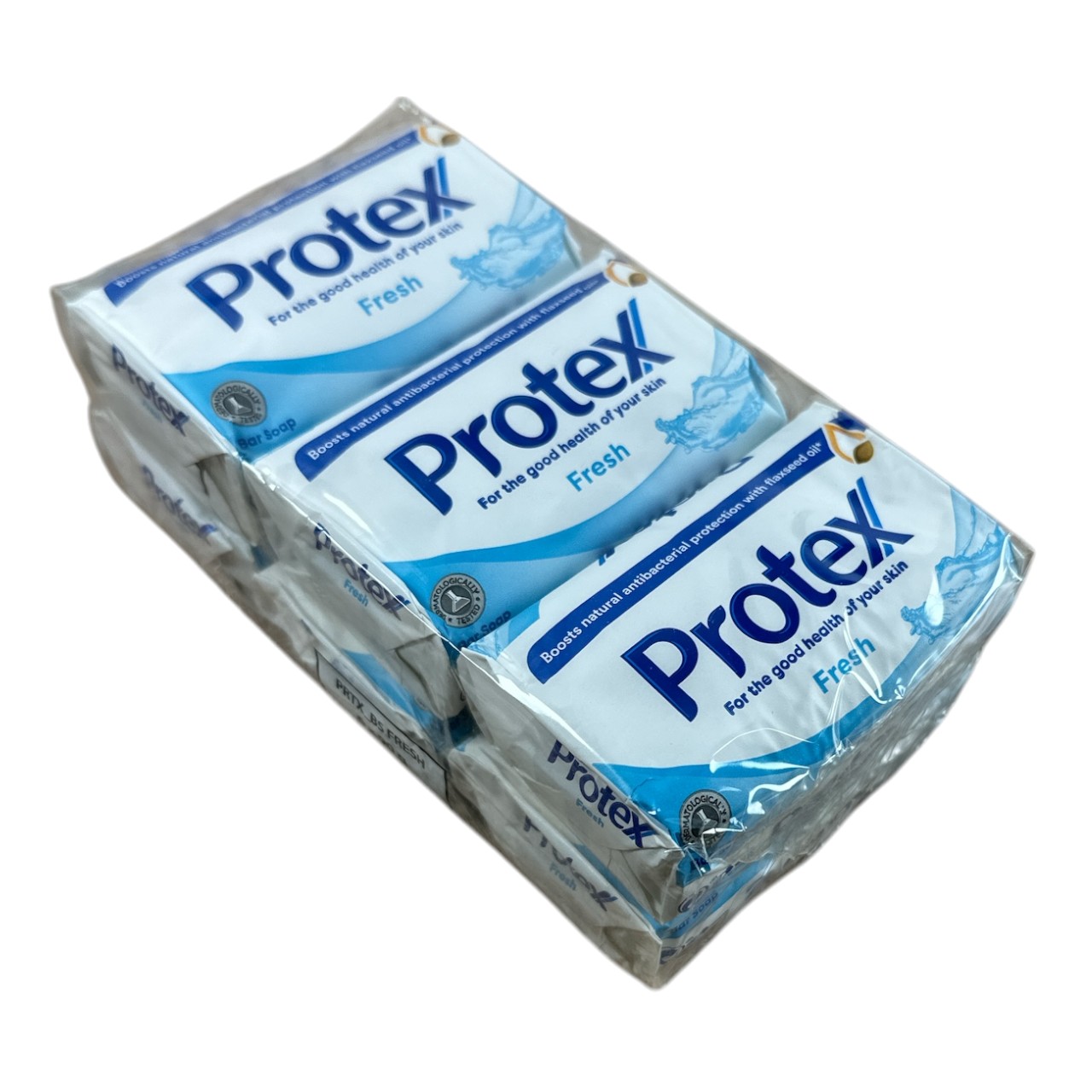 Sapun solid Protex Fresh cu glicerina si ulei de in 6x90 grame