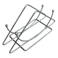 Suport servetele de masa, inox 13x8x3 cm