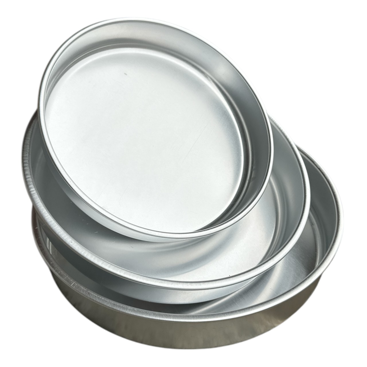 Tavi din aluminiu, rotunde 3 bucati