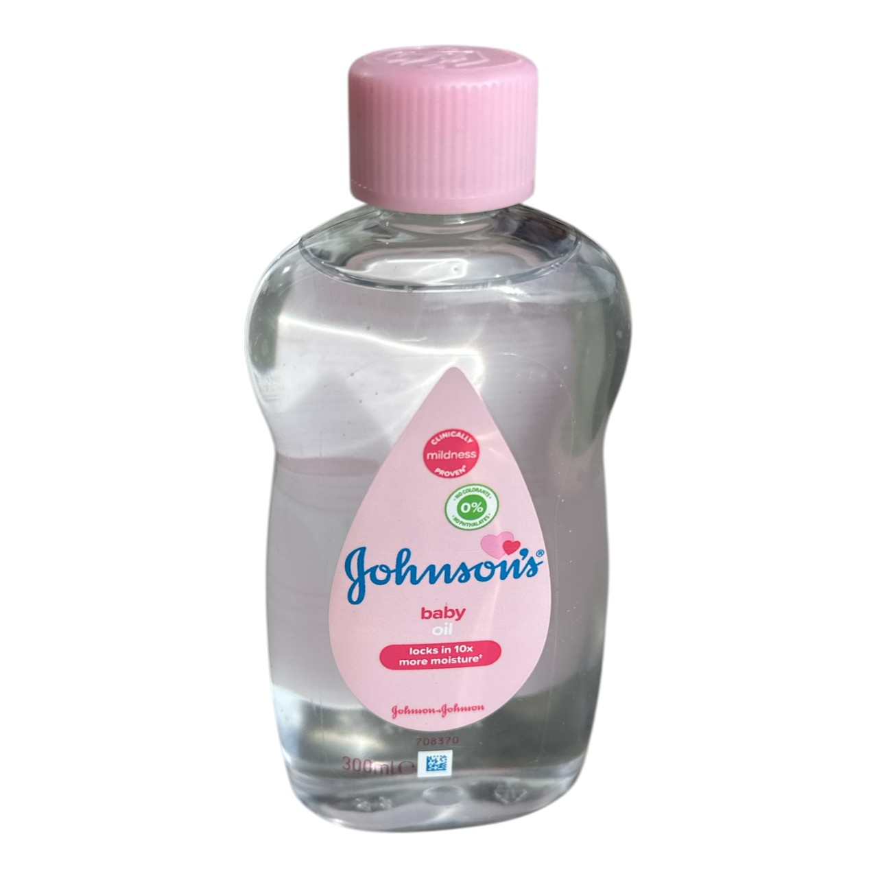 Ulei de corp pentru bebelusi Johnson's Baby 300 ml Roz