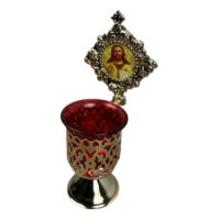 Candela masa cu icoana pentru ulei