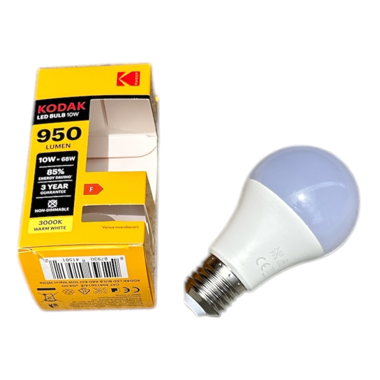 Kodak Bec LED lumina calda 10W, E27, 950 Lm
