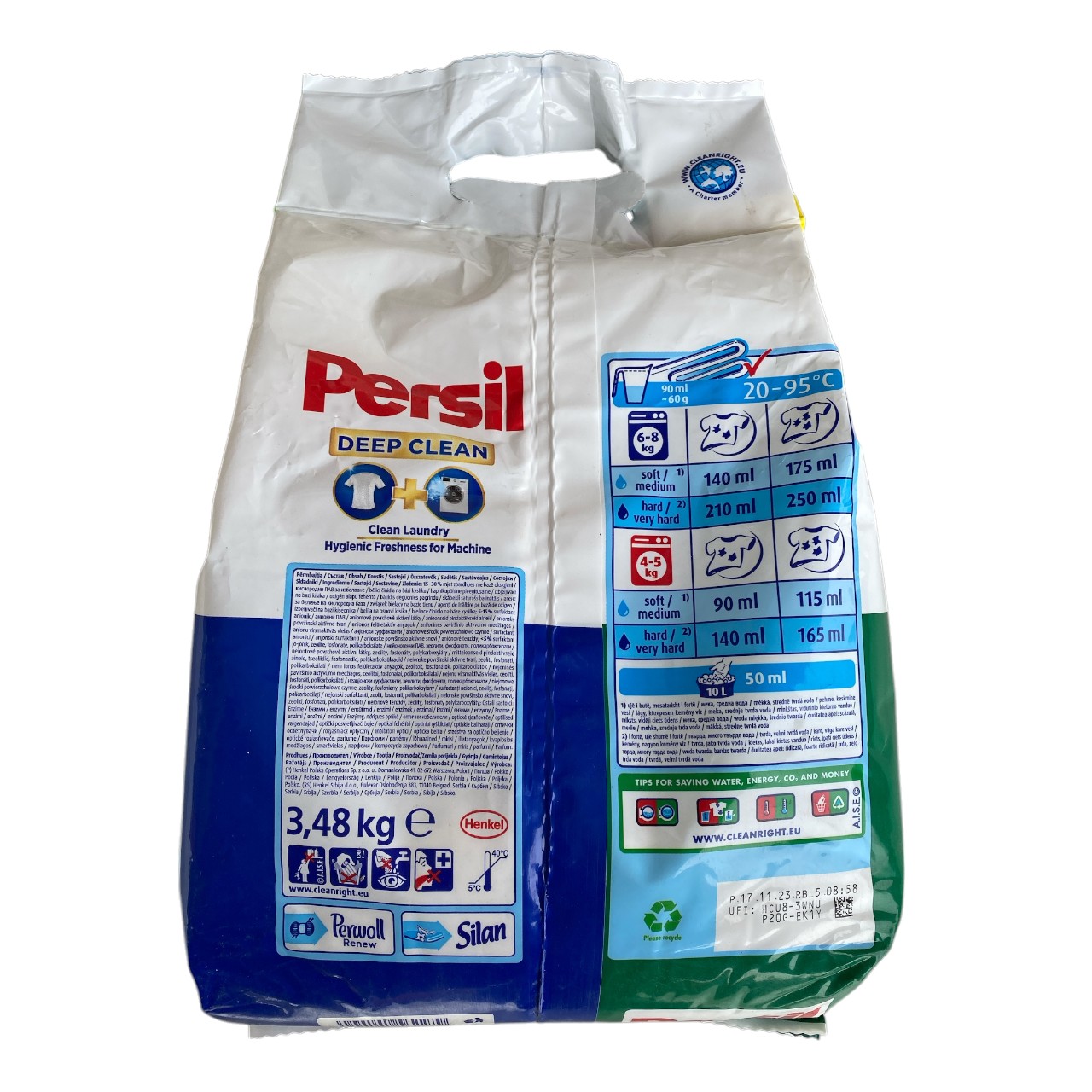 Persil Detergent de rufe automat 3.48 kg 58 spalari - imagine 2