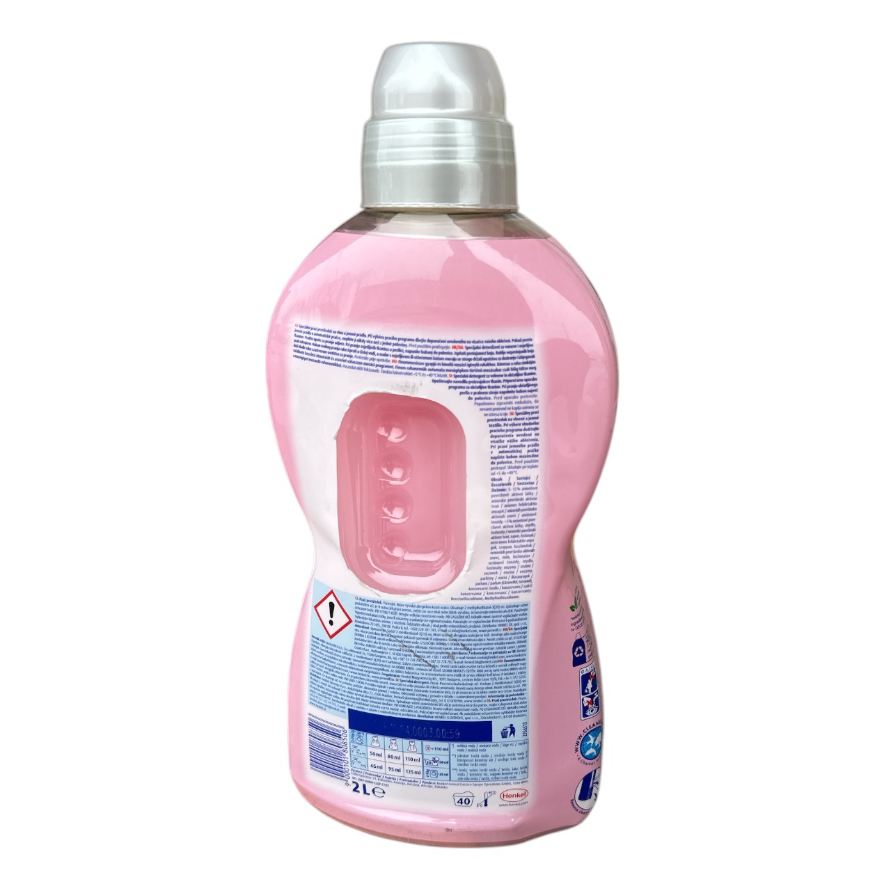 Perwoll Detergent lichid lana si matase 2 L (litri) 40 spalari - imagine 2