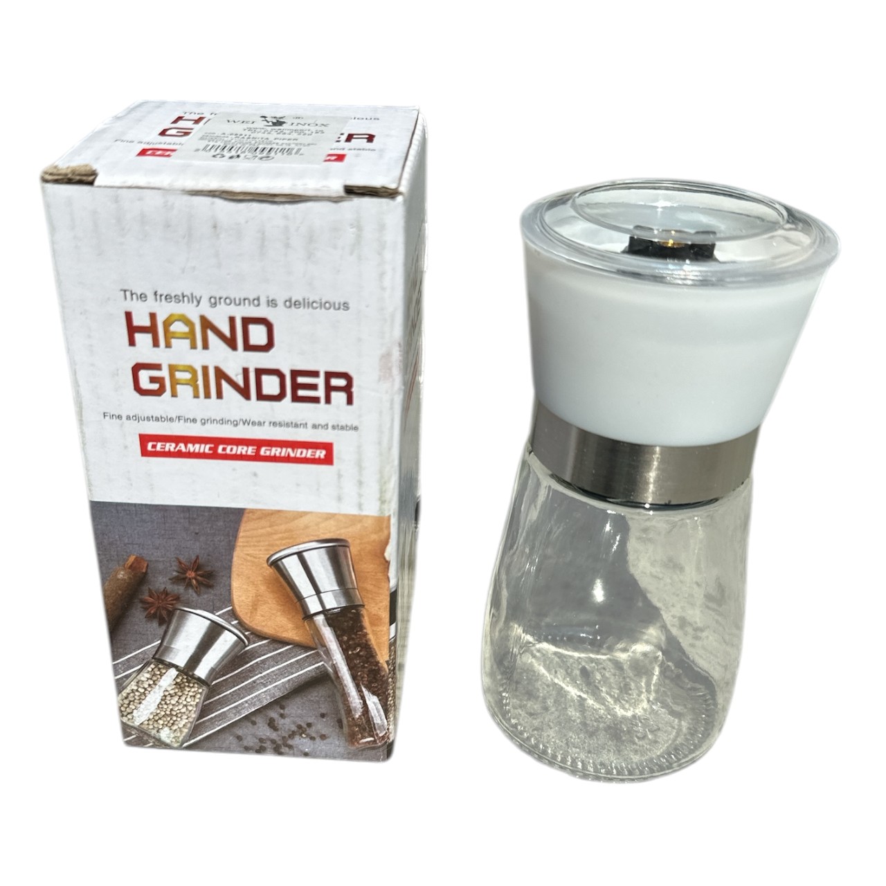 Rasnita manuala sare si piper din sticla - imagine 2