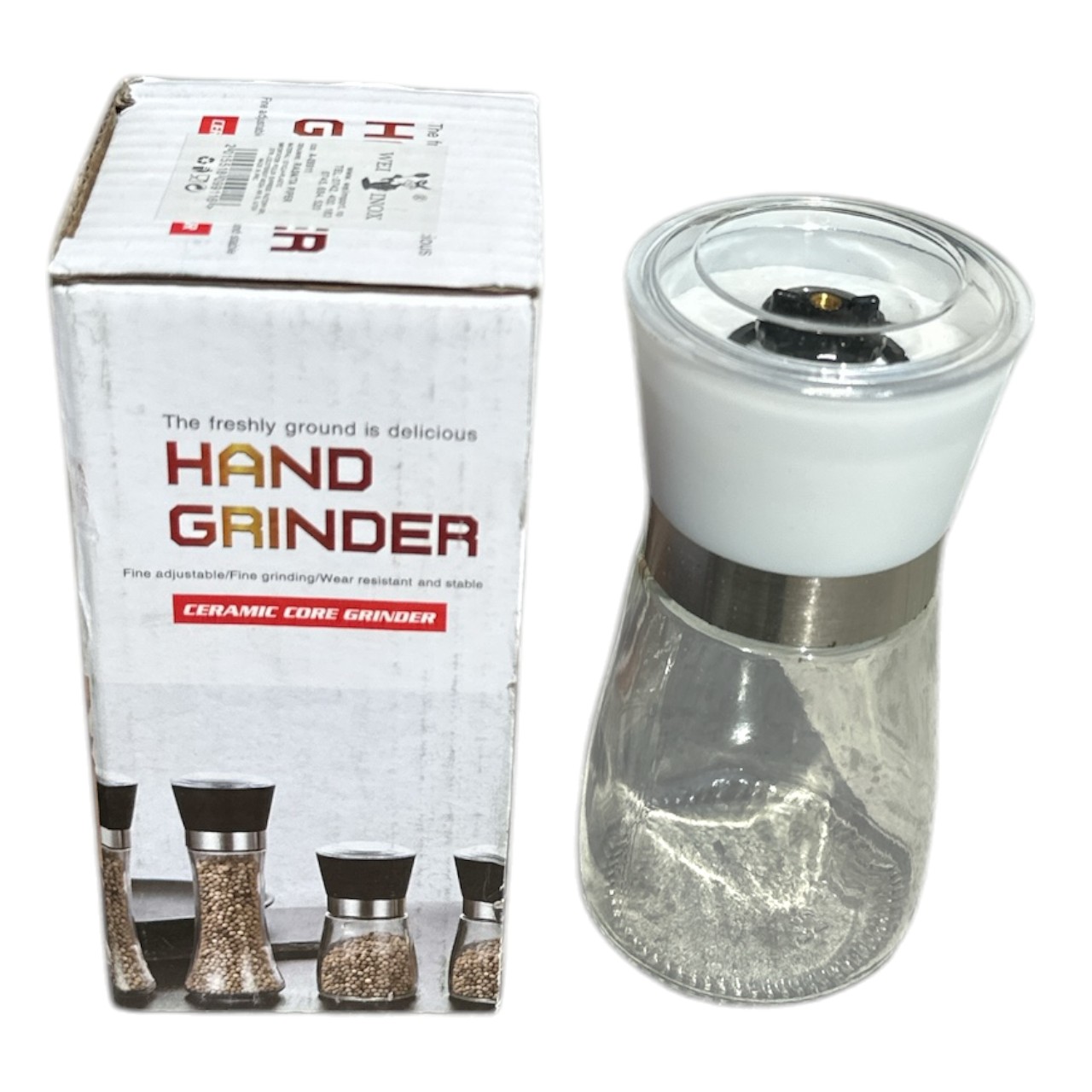 Rasnita manuala sare si piper din sticla - imagine 3