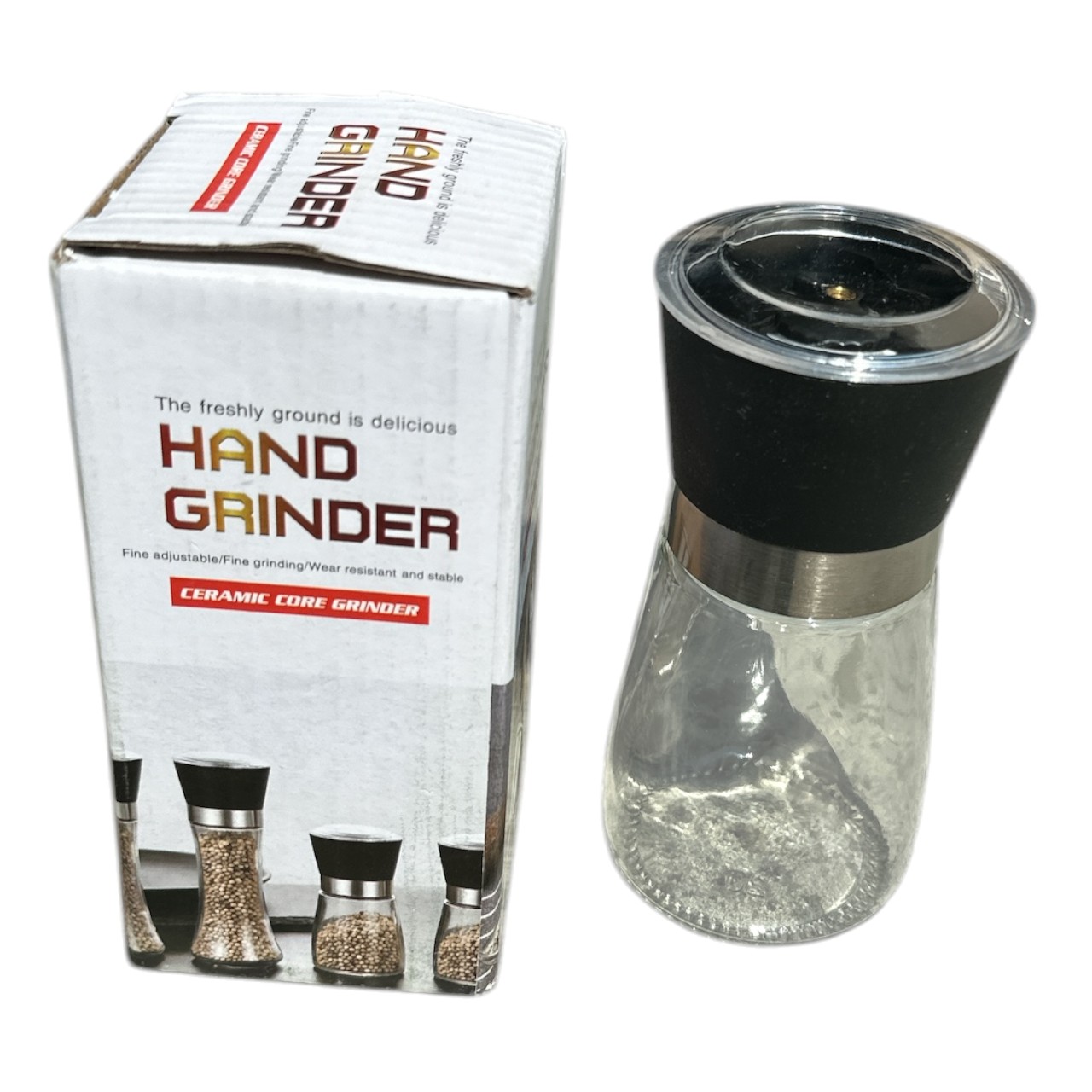 Rasnita manuala sare si piper din sticla - imagine 4